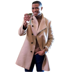 12 Dates of Christmas Danny Escalante Wool Coat 