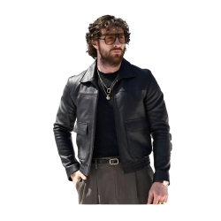 28 Years Later Aaron Taylor Johnson Leather Jacket