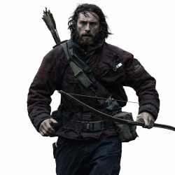 28 Years Later Aaron Taylor Johnson Maroon Jacket