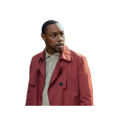 56 Days Karl Connolly Rust Red Coat