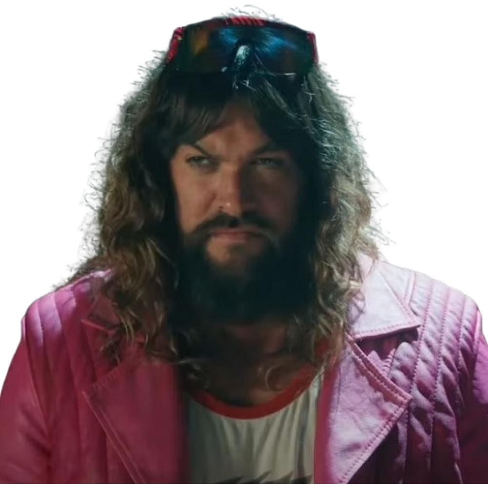 A Minecraft Movie 2025 Jason Momoa Pink Jacket