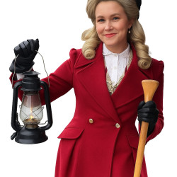 A Newport Christmas Ginna Claire Mason Red Wool Coat A Newport Christmas Ginna Claire Mason Red Wool Coat