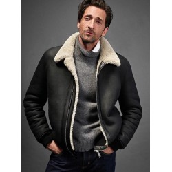 Adrien Brody Leather Jacket