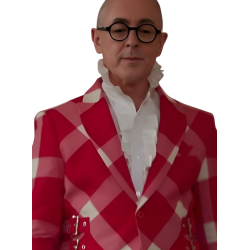 Alan Cumming The Traitors S03 Plaid Blazer Alan Cumming The Traitors S03 Plaid Blazer