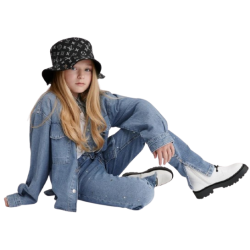 Alix West Lefler Blue Denim Jacket
