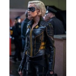 Arrow Spinoff Laurel Lance Black Leather Jacket
