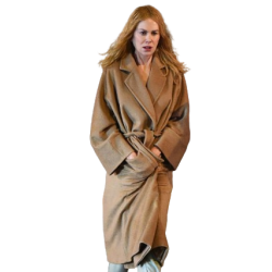 Babygirl 2024 Nicole Kidman Brown Coat