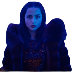 Ballerina 2025 Ana de Armas Fur Collar Puffer Jacket