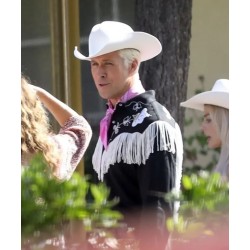 Barbie Ryan Gosling Ken Black Cotton Jacket