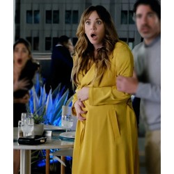 Based on a True Story Ava Bartlett Yellow Coat