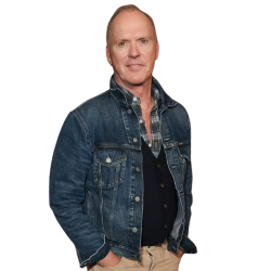 Beetlejuice Michael Keaton Blue Denim Jacket