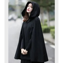 Black Cloak Cape for Halloween