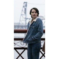 Brianna Hildebrand Trinkets Denim Jacket