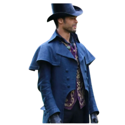 Bridgerton S02 Simon Basset Duster Blue Tail Coat Bridgerton S02 Simon Basset Duster Blue Tail Coat