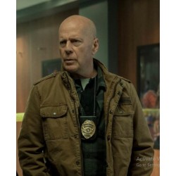 Bruce Willis Detective Knight Redemption Jacket
