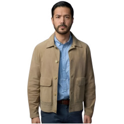 Buried Marco Grazzini Beige Cotton Jacket