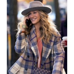 Carrie Bradshaw And Just Like That S02 Coat