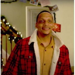 Catfish Christmas 2022 Devin Miller Plaid Coat