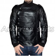 The Avengers Bucky Barnes Leather Jacket