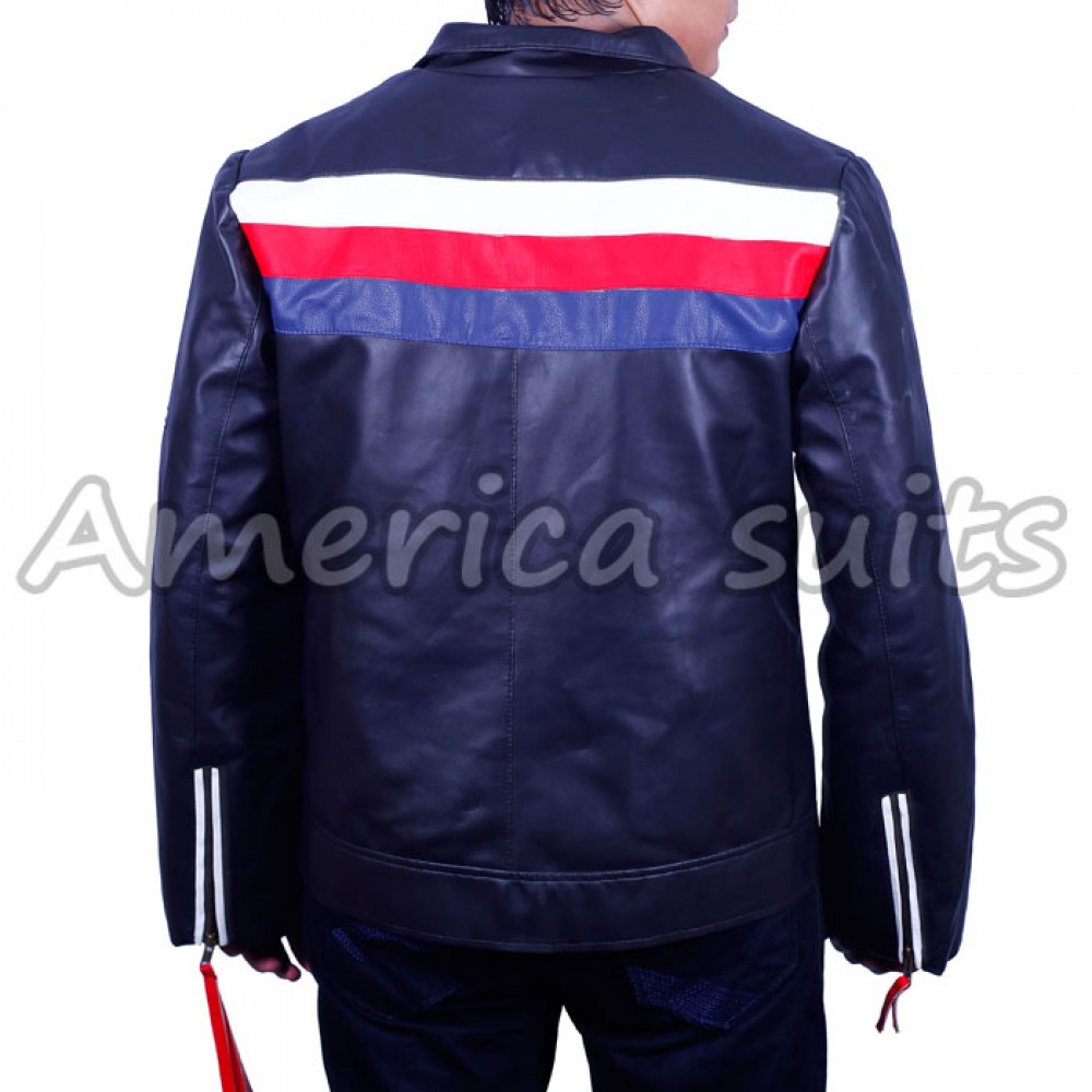 Casual Rider Leather Jacket For Men| America suits
