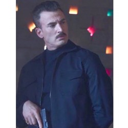 Chris Evans The Gray Man Jacket