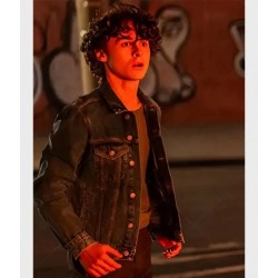City On Fire Wyatt Oleff Denim Jacket City On Fire Wyatt Oleff Denim Jacket