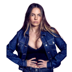 Dafne Keen Blue Denim Jacket