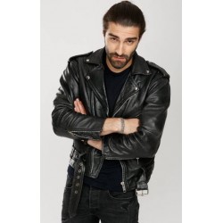 Daniel Nuta Biker Leather Jacket
