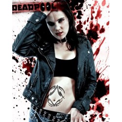 Deadpool S01 Mandy Evans Leather Jacket