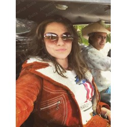 Deer Lady Reservation Dogs Suede Leather Jacket Deer Lady Reservation Dogs Suede Leather Jacket