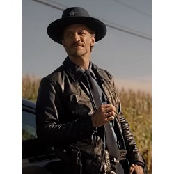 Devil in Ohio Sheriff Wilkins Leather Jacket Devil in Ohio Sheriff Wilkins Leather Jacket