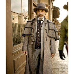 Django Unchained Christoph Waltz Duster Coat