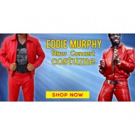 Eddie Murphy Classic Raw Celebrity Leather Jacket