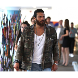 Erkenci Kus Can Yaman Commando style Jacket