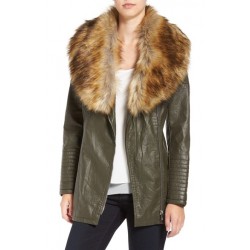 Women Faux Leather Jacket