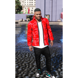 GTA 5 Red Jacket