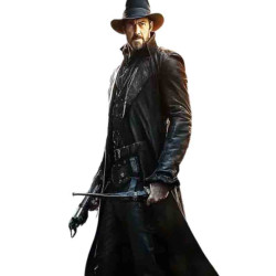 Gabriel Van Helsing 2 Black Leather Coat