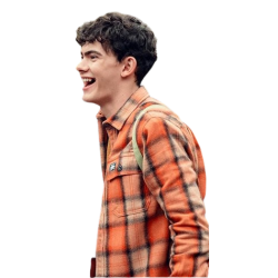 Heartstopper S03 Joe Locke Orange Jacket