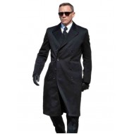James Bond Spectre Navy Blue Great coat