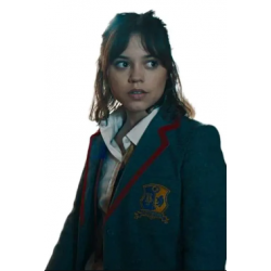 Jenna Ortega Beetlejuice Beetlejuice 2024 Uniform Blazer