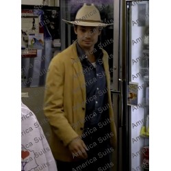 Justified Raylan Givens Tan Leather Jacket