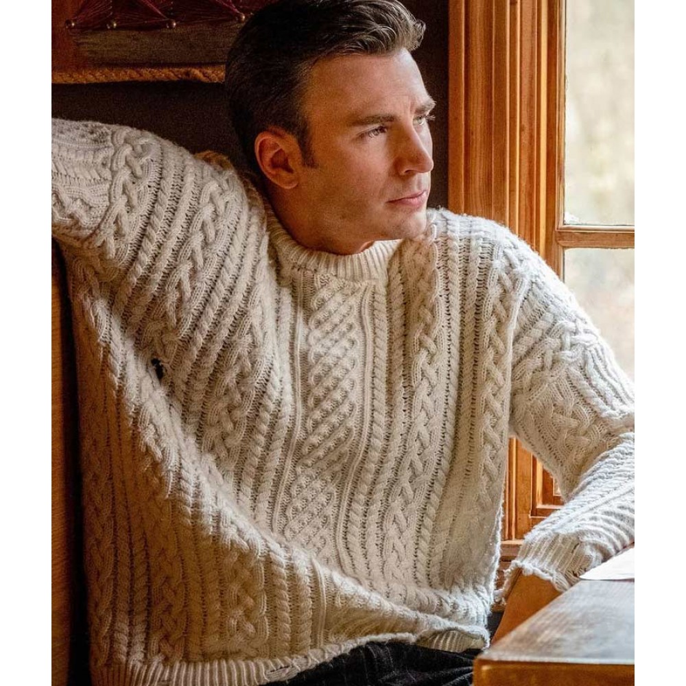 Celebrity Jacket Collection : Knives Out Chris Evans Sweater