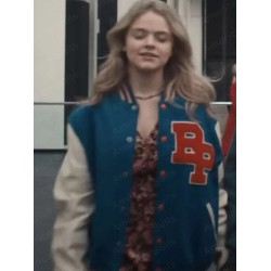 Kylie Rogers Landscape with Invisible Hand Varsity Jacket Kylie Rogers Landscape with Invisible Hand Varsity Jacket