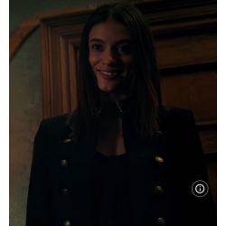 Locke And Key Laysla De Oliveira Wool Coat