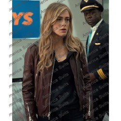 Manifest S04 Michaela Stone Leather Jacket