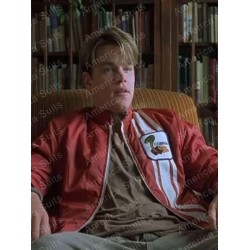 Matt Damon Good Will Hunting Red Cobra Jacket
