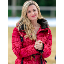 Miss Christmas Holly Khun Puffer Coat