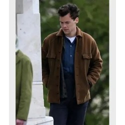 My Policeman 2022 Tom Burgess Brown Jacket My Policeman 2022 Tom Burgess Brown Jacket