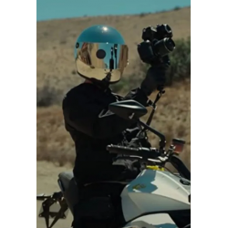 Officer Reyes Nope Ryan W. Garcia Black Cotton Jacket