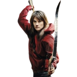 Out Come the Wolves Missy Peregrym Red Hoodie